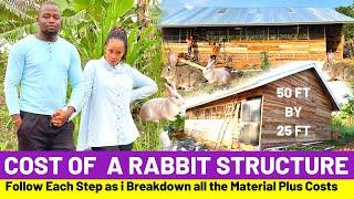 Rabbit Farming: Cost Of A Modern Rabbit House For 1000 Rabbits