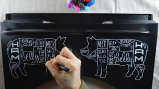 Chalkboard Chafer by Sterno Products: Product Specialty Art