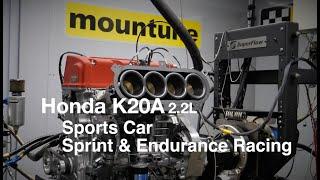 Honda K20A 2.2L Sports Car Sprint and Endurance Dyno test