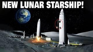 NASA's NEW Cargo Starship Revealed! Starship Moonbase Major Plan Changed....