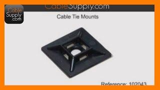 Cable Tie Mounts (a.k.a. Cable Button)