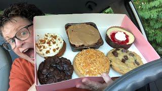 HAPPY TO REVIEW 6 CRUMBL COOKIES! -Pumpkin, Maple, Cheesecake, Brownie, Fried Ice Cream &  Chunk