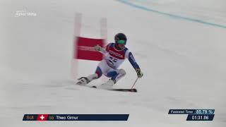 Theo Gmur - 1st Men's Giant Slalom Standing - Vaysonnaz