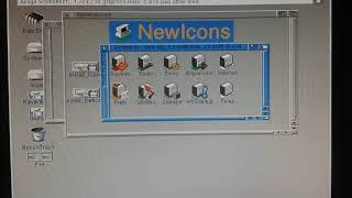 Installing NewIcons on AmigaOS 3.9 by using the TRULS installers.