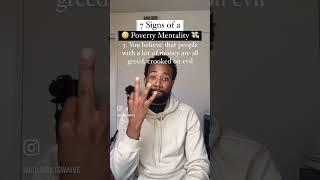  7 Signs of a “POVERTY Mentality”…