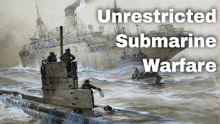 18th February 1915: Germany begins unrestricted submarine warfare during the First World War