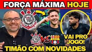  TIMÃO COM NOVIDADES NO TIME TITULAR PARA DECISÃO NA LIBERTADORES! NOTÍCIAS DO CORINTHIANS! 