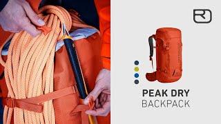 PEAK DRY wetterfester Hochtourenrucksack (Deutsch) | ORTOVOX