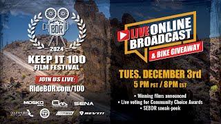 2024 BDR Keep It 100 Film Festival and Motorcycle Giveaway!