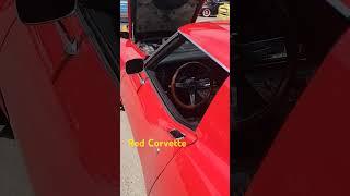 Red Corvette #top #classic #cartok #dragracing #fast