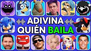 ¡Adivina Quién Baila! Los MEJORES BAILES¿Quién Baila Mejor?RataSonicThanosCristianoMessi