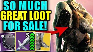 Destiny 2: INCREDIBLE LOOT FOR SALE! S-TIER ROLLS! | Xur Location & Inventory (Mar 1 - 4)