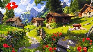 30 Most Beautiful Places to Visit in Switzerland  Switzerland Village Tour: Lauterbrunnen, Mürren