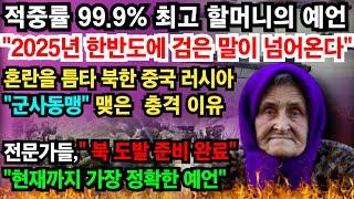 2025년 한반도에 곧 닥칠 가장 현실적인 한국 예언 |예언가|국운|예언서|미스터리|