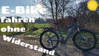 E-Bike fahren ohne Widerstand  HAWK- E-Urban SUV / Brose S