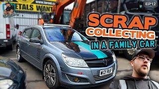 SCRAP COLLECTING IN A FAMILY CAR - EP12 #disastra
