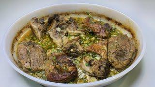 Baked lamb soft, juicy and fragrant!