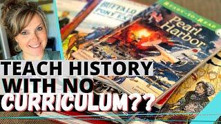 How to CREATE YOUR OWN Homeschool HISTORY CURRICULUM!! Book recommendations & historical movie ideas