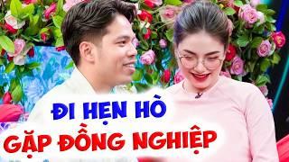 Đi hẹn hò GẶP EM ĐỒNG NGHIỆP xinh đẹp quá vui VỒ VẬP bấm cháy nút ôm hôn - Hẹn Hò Quyền Linh