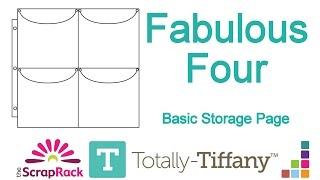 Fabulous Four Basic Storage Page for The ScrapRack