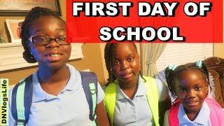 First Day of School 2017 | Morning Routine