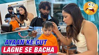 AYAAN KE CUT LAGNE SE BACHA || ARMAAN MALIK VLOGS