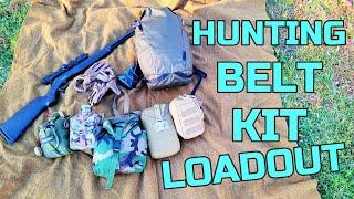 Hunting Belt Kit Loadout | Hunting First Aid & Survival Gear | Deer Hunting 2023
