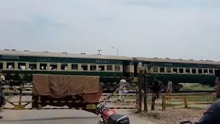 Charnali Railway station sargodha Train Video.4 August.2020.Time 9.00.Am.