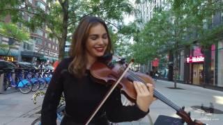 Eb Major Improv Street Performance with Ada Pasternak