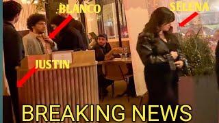 Selena Gomez Emergently Exits Restaurant with Benny Blanco Due to Meeting Justin Bieber.