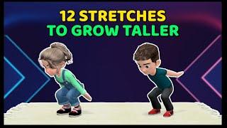 12 STRETCHES YOU CAN DO AT HOME TO GROW TALLER