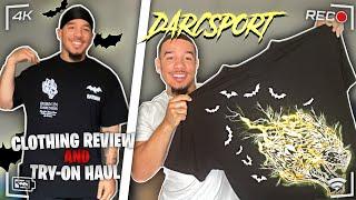 DARC SPORT “BORN IN DARKNESS” OVERSIZED TEE | Unboxing + Try-On Haul