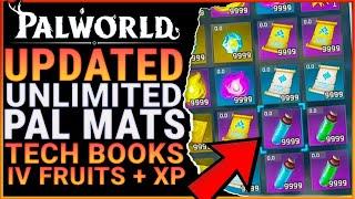 UPDATED DUPE GLITCH - Unlimited IV FRUIT, PAL SOULS, XP & APPLIED TECHNIQUE BOOKS - Palworld