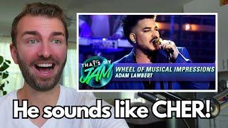 First Time Reaction | Adam Lambert Performs "The Muffin Man" as Cher | Jimmy Fallon |