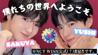 ユウシ&サクヤの小学生ズWORLD🩵🩷【NCT WISH / ユウシ / サクヤ】《日本語字幕 / 切り抜き / まとめ》