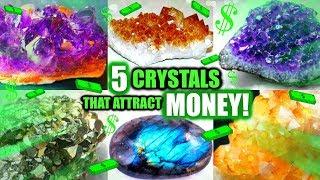 5 CRYSTALS THAT ATTRACT MONEY! │ HOW TO USE POWERFUL STONES TO MANIFEST ABUNDANCE