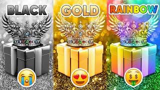 Choose Your Gift...! Black, Gold or Rainbow ⭐️ Quiz Shiba