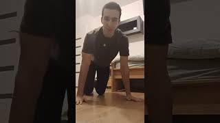 One Arm Pushup Challenge-Day 22 #pushups #funny #motivatedbygoggins