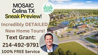 Mosaic Celina TX | New Homes in Celina TX | Pick your Lot!