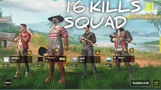 BERSAMA TEAM DAN RANDOM | SQUAD KILLS | SANHOK | PUBG MALAYSIA