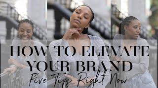 Five Ways To Elevate Your Brand Without Shopping | How To Purge Your Closet | SimplyShannah