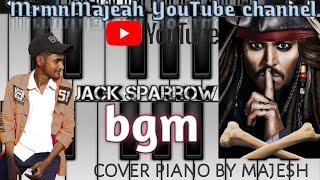 Captain Jack Sparrow music|cover piano by majesh| please like and subscribe