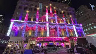 Saks Fifth Avenue Holiday Light Show 2021 