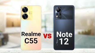 Realme C55 vs Infinix Note 12