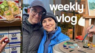 WEEKLY VLOG  // gotowanie z Michem / 30 urodziny / jesienne wieczory na kanapie ️ //