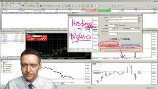 MetaTrader 5: Как открыть и закрыть сделку (Hedge и Netto учет)