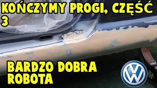 Jak samodzielnie wymienić próg w VW Golf IV/Bora/Octavia/Passat B5. Część 3.