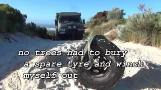 4x4 motorhome Extreme Off Road RV is the ultimate trip camping Callcup hill Yeagarup dunes