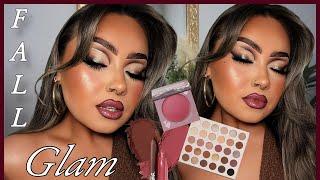 AFFORDABLE AUTUMNAL FULL GLAM  GRWM