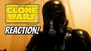 Star Wars! KILLING Death Trooper Clone Wars Season 7 trailer REACTION